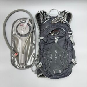 Osprey Raptor 14 Hydration Backpack Black 100oz Bladder Biking Hiking Cycling